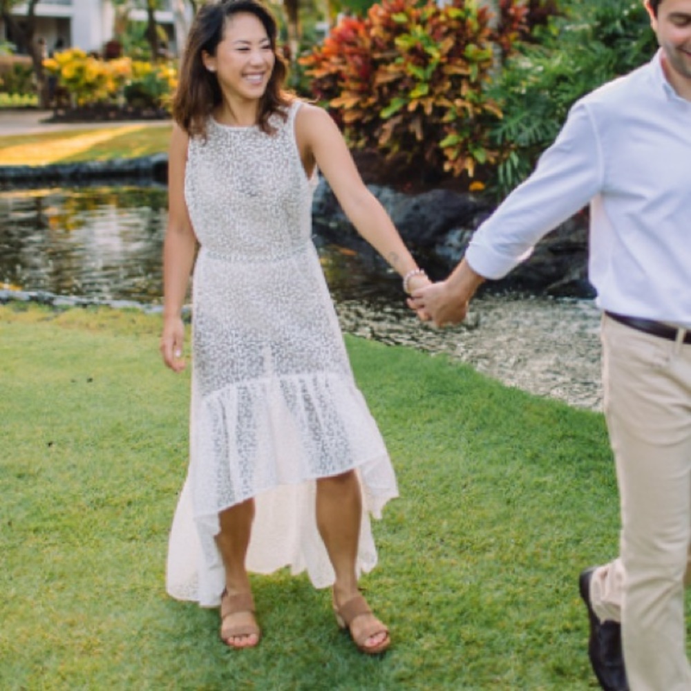 Erin Featherston floral gown